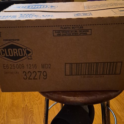 #ad #ad Clorox Concentrated Bleach 28 Pack 110 fl oz Plastic Bottles Bathroom MPN 32279 $46.09