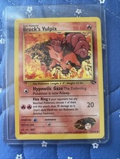 Brock's Vulpix 37/132 Gym Challenge Regular on eBay