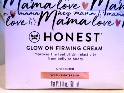 Honest Company Mama Love Glow On Body Cream, Unscented, 6 oz