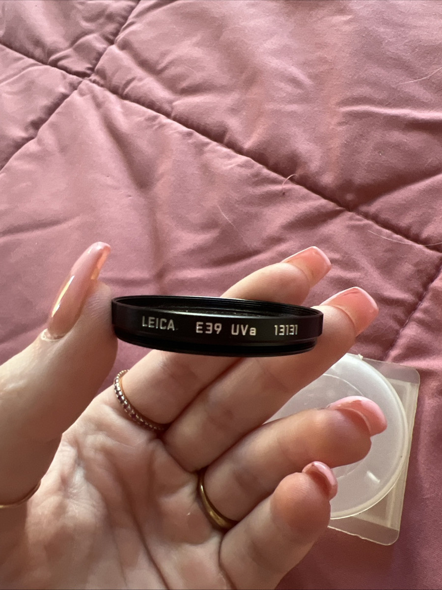 Leica E39 (13131) 39mm Filter for sale online | eBay Leica E39 (13131) 39mm Filter for sale online | eBay