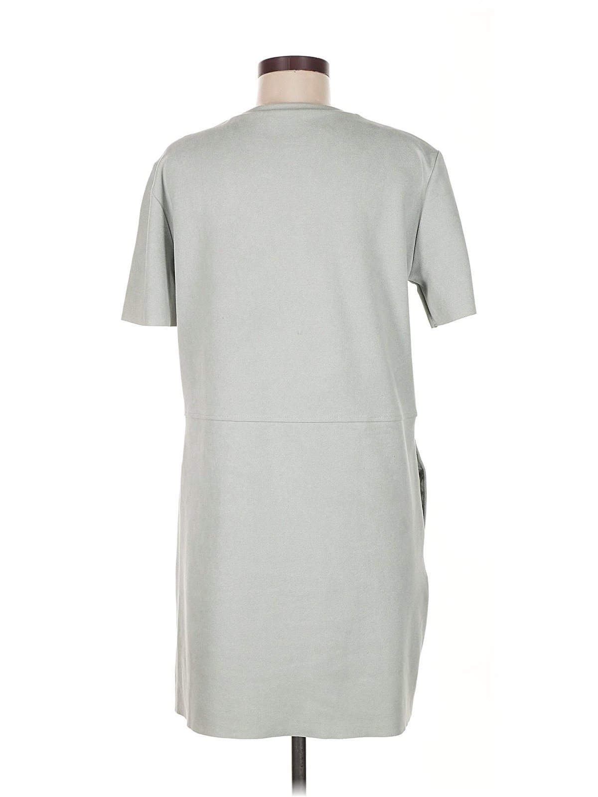 Zara Women Gray Casual Dress M thumbnail 2