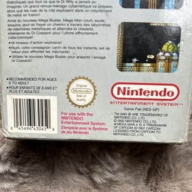 Nintendo Mega Man 4 Nintendo NES PAL 1992 avec bo&icirc;te et manuel