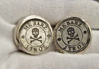 (2) MK Barz 1 oz Poured Button .999 Silver 2nd Amendment