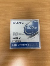 Sony LTX400G LTO Ultrium 3 Data Cartridge 400/800 GB Datenkassette LTX-400G Neu