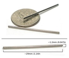 12 TYCO 440, HP etc HO Slot Car FRONT AXLES Clean Unused