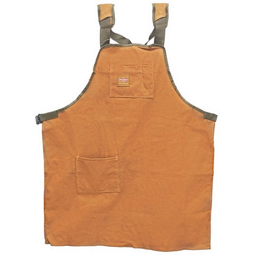 BUCKET BOSS 80300 Tool Apron,Brown,Canvas, Up to 52 in 52NY98