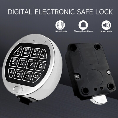 New Replacement Electronic Combination Safe Lock Digital Keypad With ...