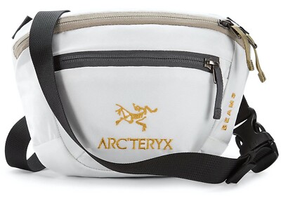 Arc'teryx × Beams MANTIS 1 Waist Bag ARC'TERYX × BEAMS MANTIS 1 WAISTPACK White Japan Exclusive | eBay UK