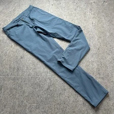 Lululemon ABC 5-Pocket Pants Men 32 x 32 Blue Slim Fit Stretch