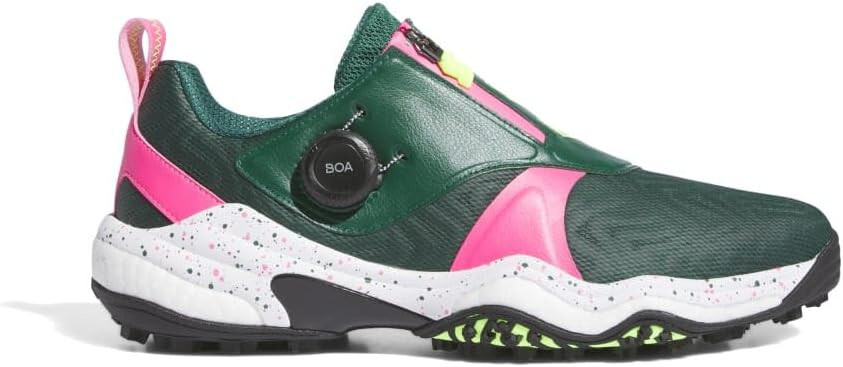 мужские кроссовки adidas Golf CODECHAOS 25 BOA Зеленый Желтый розовый NKZ93 US9(26,5 см)