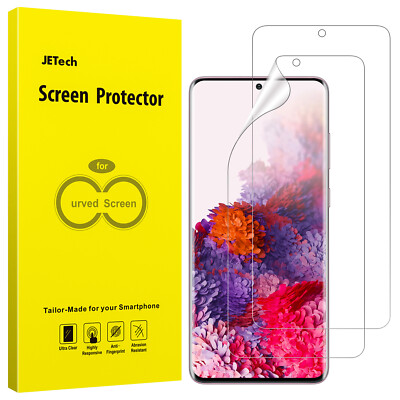 JETech Screen Protector for Samsung Galaxy S20 5G 6.2-Inch TPU Film, 2-Pack