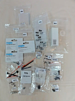 Elektronische Bauteile.  Zufällige Artikel. Ex Maplin's Stock. Bitte Zitat Tasche Nr.