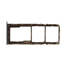 SIM Micro SD Card Tray Dual for Samsung Galaxy A10s A20s Green Replacement Part
