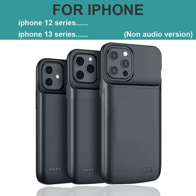 Backup Battery Case Wireless Charging Power Bank For iPhone 12 13 Pro Max Mini