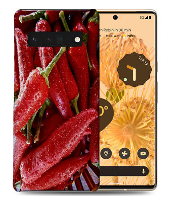 CASE COVER FOR GOOGLE PIXEL|SPICY CHILLI PEPPER WALLPAPER #2
