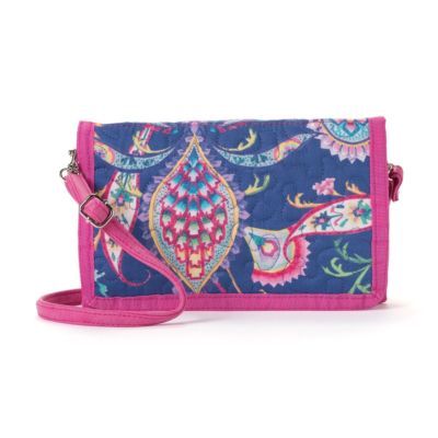 Donna Sharp ''Royal Paisley'' LARGE WALLET 8'' x 5''  NWT