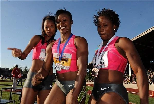 NIKE PRO ELITE TRACK & FIELD RACE BRIEF MADE IN USA RUNNING SHORTS WOMEN S, M, L - Image 2 of 4