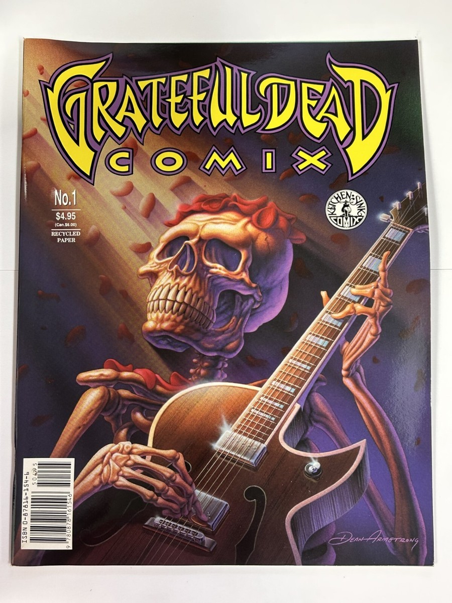 希少！　GRATEFUL DEAD COMIX No.1 GRATEFULL DEAD COMIX #1 1991 NEAR MINT MINUS KITCHEN SINK