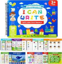 Preschool Learning Activities - Tracing Books for Kids Ages 3-5, Toddler Handwri