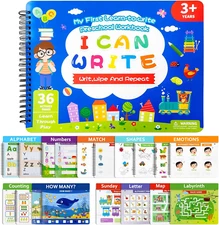 Preschool Learning Activities - Tracing Books for Kids Ages 3-5, Toddler Handwri