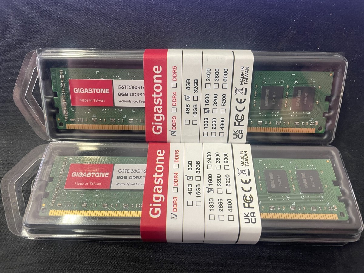 Gigastone 16gb Ram Kit Ddr3 Gigastone DDR3 16GB PC3-12800 CL11