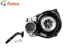 Fleece 63mm Holset VGT Cheetah Turbo Drain Tube Kit For 13-18 Dodge 6.7L Cummins