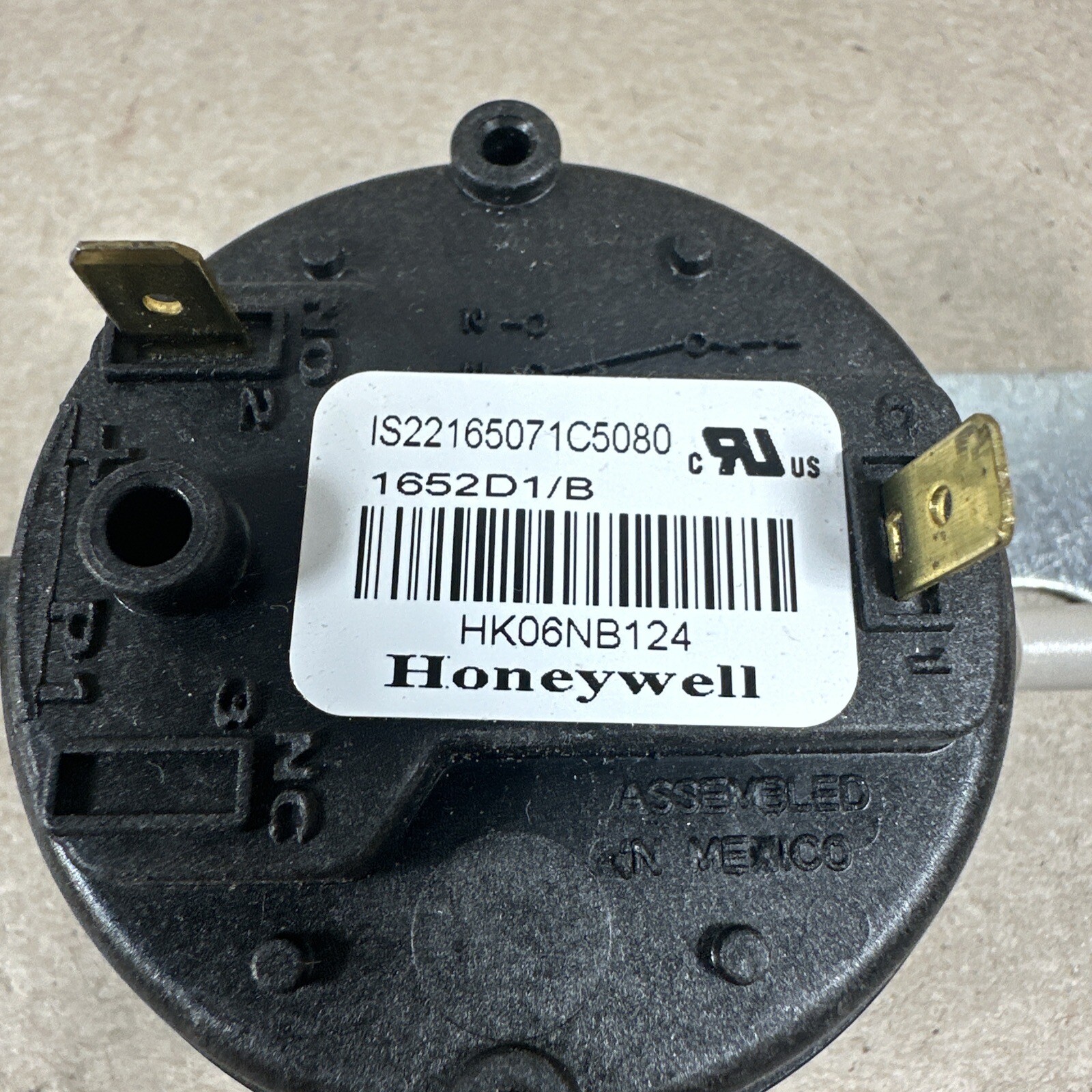 Carrier Bryant Payne Furnace Air Pressure Switch HK06NB124 eBay