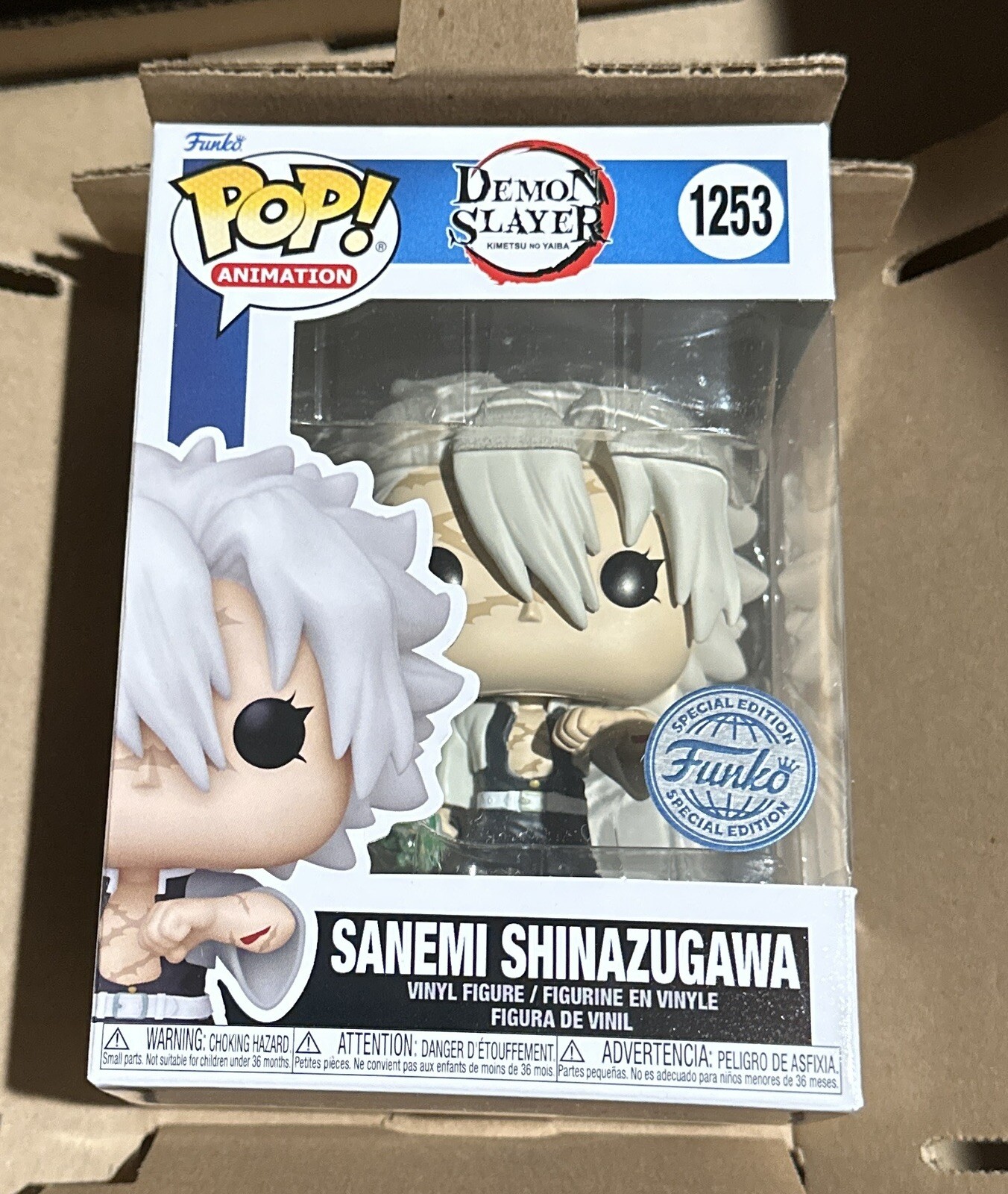Funko Pop! Demon Slayer Sanemi Shinazugawa 1253 Special Edition ✅Ready to Ship✅