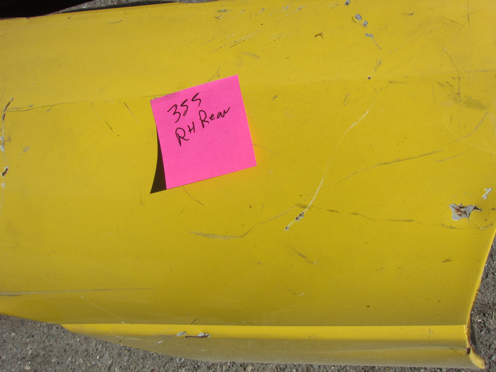 Ferrari 355 - RH Rear Fender  - P/N # 64680100