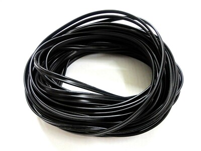 Twin Lead Cable 300 ohm Foam Insulated Flat Wire TV Video Antenna, 25 Feet, 25'