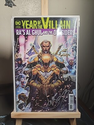 BATMAN & THE OUTSIDERS 7 SIGNED BY JONBOY MEYERS  2020 . MEGACON 2024 .
