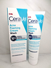 ACNE FOAMING CREAM WASH ACNE TREATMENT DAILY USE 5 OZ BOXED EXP: 2025