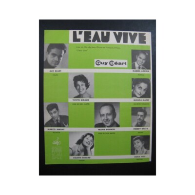 L'eau Vive Guy Béart 1958
