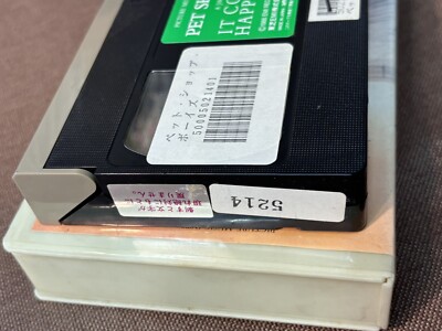 生きない　VHS PET SHOP BOYS It Couldn't Happen Here JAPAN VHS VIDEO EK078