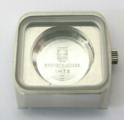 ZENITH women wrist watch case 01-0270-485 for 7 3/4''' automatic mov swiss made 