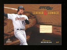 Lance Berkman 2003 Donruss Studio Leather Lumber #LL-25 Bat /400 Astros MT 29984