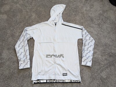ECKO Function Hoodie Mens Large Graphic Logo Thumbslot Long Sleeve Full Zip
