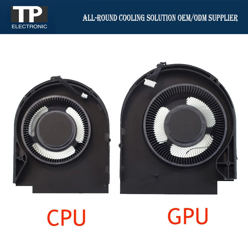 Laptop CPU GPU Cooling Fan For Lenovo Thinkpad P16 Gen 1 5H41B77315 5H41B77319 - Image 2 of 2