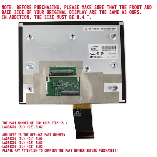 For 17-22 Jeep Grand Cherokee 8.4 Uconnect LCD Touch Screen Radio Navigation OEM - Picture 2 of 20