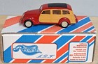 New ListingRecord 1/43 Scale Peugeot 202 1947 Break Commercial Type Canadian Woodie Red