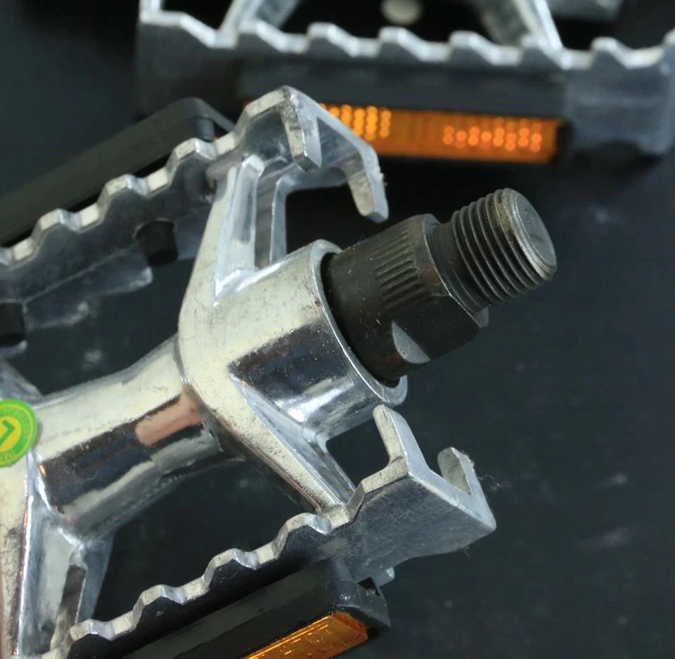 NECO WP-893, алюминиевые платформенные педали, 9/16 дюйма, шпиндель, велосипед, НОВЫЕ - Изображение 4 из 4