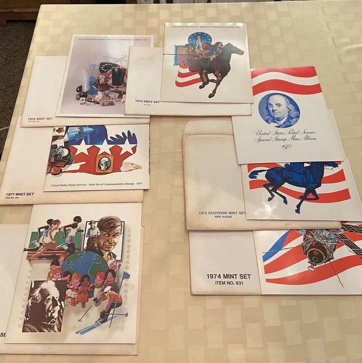 USPS Mint Sets from 1972 - 1979 (8 complete sets) | eBay