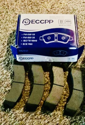 ECCPP Brake Pads Set Ceramic FMVSS135 / FMVSS105 / ISO/TS16949 / ECE R90 066503