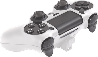 Gioteck Controller Power Skin   Schutzhülle mit Akku für PS4-Controller
