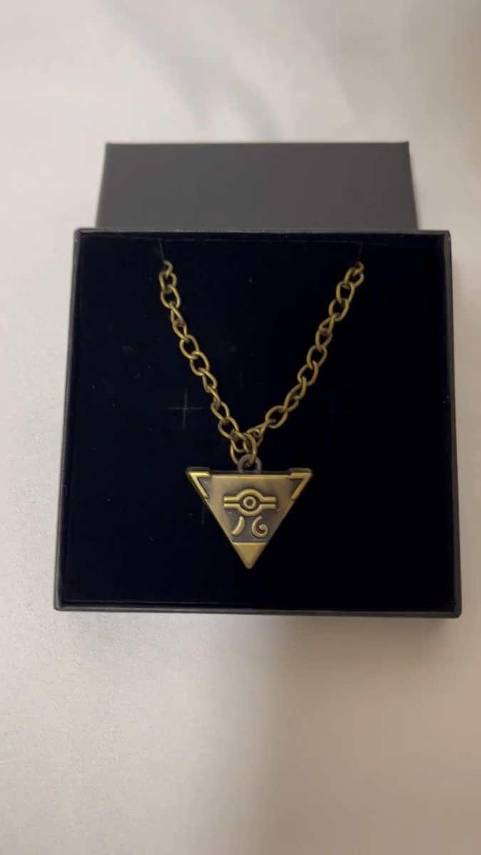 Yugioh Duel Monsters Yugi Muto Ncklace Millennium Puzzle Pendant