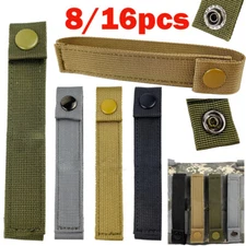 8/16 PCS 6" MOD MOLLE PALS Modular Web Gear Replacement Tie Straps US