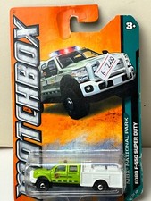 Matchbox No. 119 Ford F550 Super Duty National Parks Truck, Alternate Green