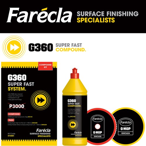 Autopolish 500ml Farecla G360 Feinpolitur | 500 Ml – Für Perfekten Glanz Auf Autolack Super Fast Finish