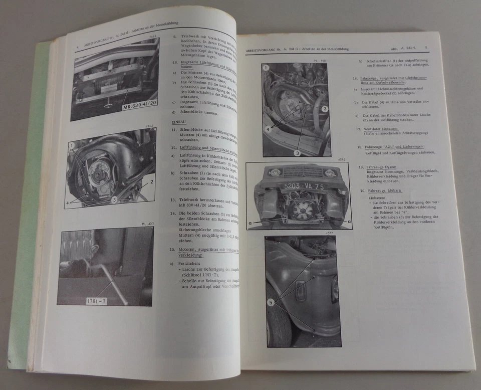 Manual de Taller Montaje Y Desmontaje Citroen 2 Cv Pato, Dyane, Azu - Imagen 4 de 4