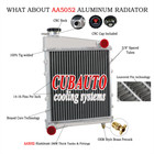 2 Rows Radiator For Classic Mini Austin Rover Cooper 850 1000 1275 1959-1992